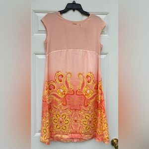 Max Studio Sleeveless Knee Length Dress Sz XL Vacation Feminine Summer Beach